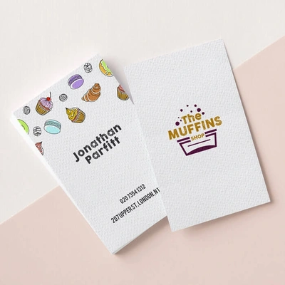 Textured Business Card Rives Tweed