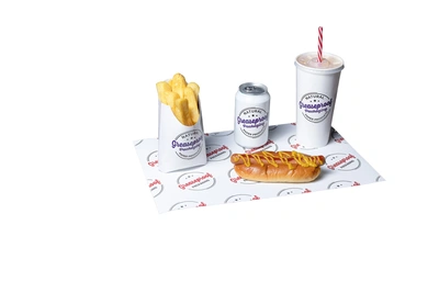 3  406 X 255mm White Printed Greaseproof