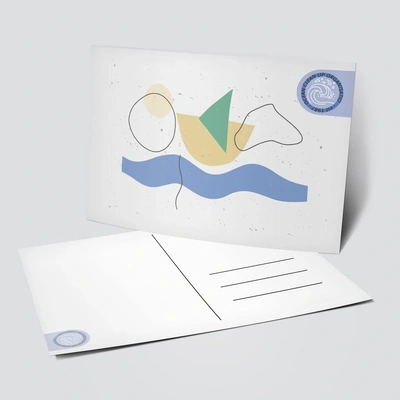 Recycled Postcard