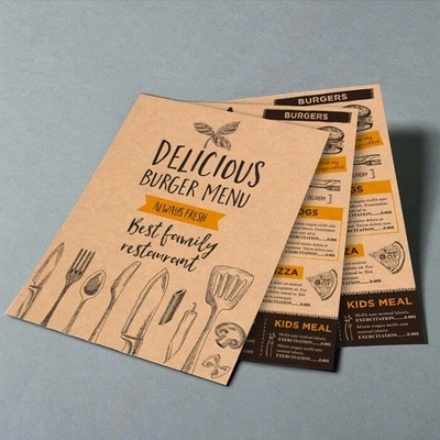 350gsm Kraft Flyer