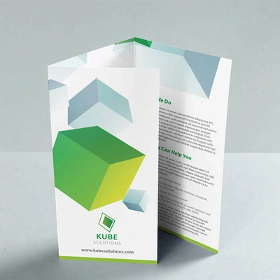 Comp A4 C Fold Leaflet Upright