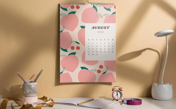  A3 Wiro Calendar Soft