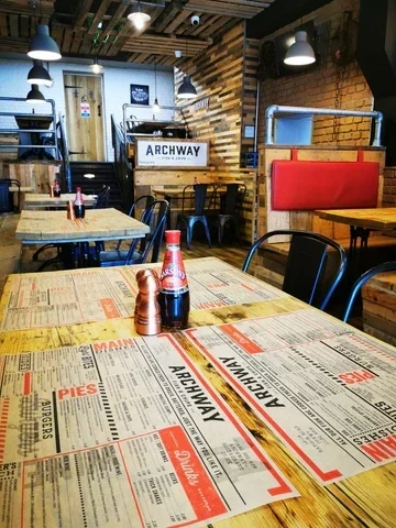  A3 Table Mat And Menu