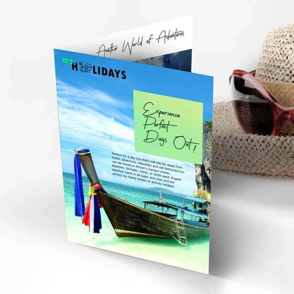 Comp Laminated Leaflets Half Fold