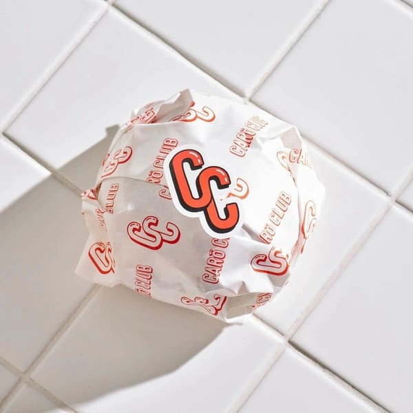  Printed Greaseproof Burger Wrap