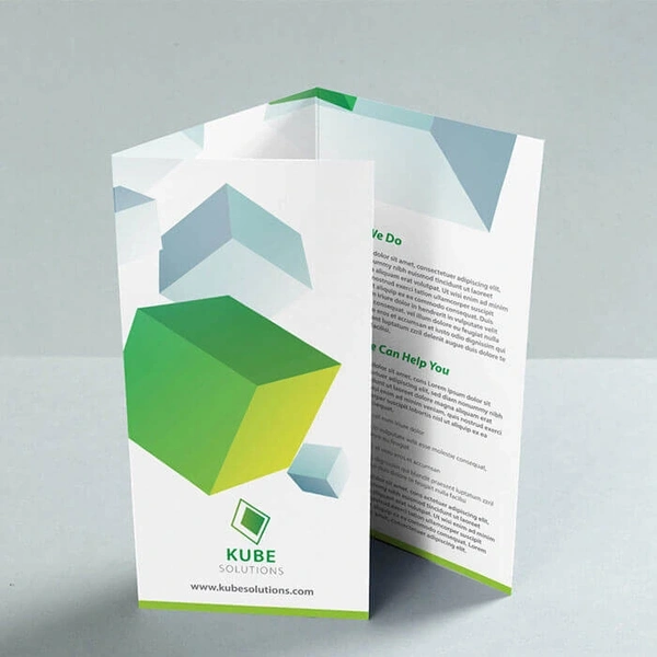 Comp A4 C Fold Leaflet Upright